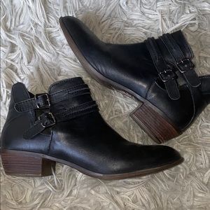 Black booties